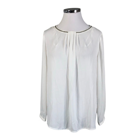 Unisex s.Oliver - Party shirt, size 46 - White ()