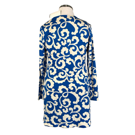 Unisex Diane von Furstenberg - Tricot dress, size 42 - Blue (2)
