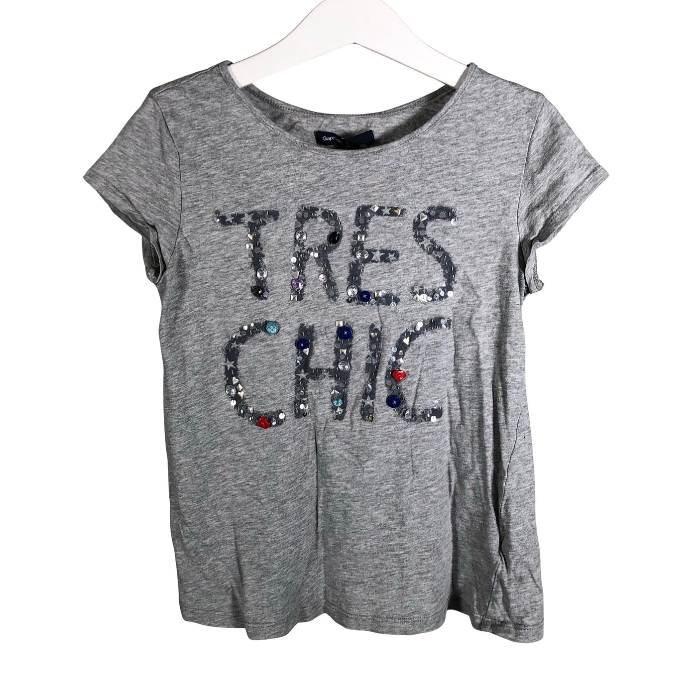 Unisex Adidas - T-shirt, size 122 - 128 - Gray (1)