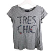 Unisex Adidas - T-shirt, size 122 - 128 - Gray ()