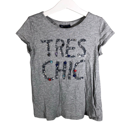 Unisex Adidas - T-shirt, size 122 - 128 - Gray ()