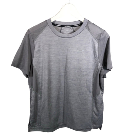 Unisex Nike - Sports shirt, short sleeve, size 40 - Gray ()