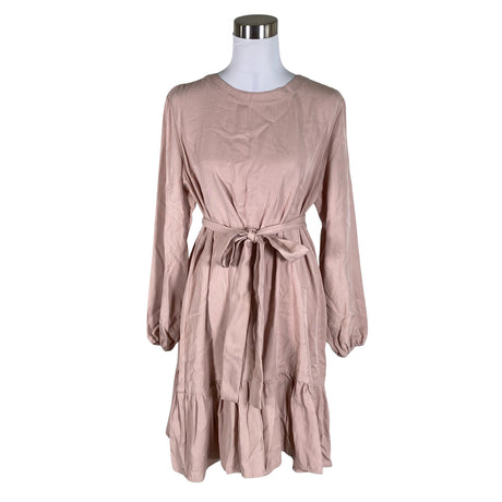 Unisex Gauhar - Schiffon dress, size 40 - Light pink ()