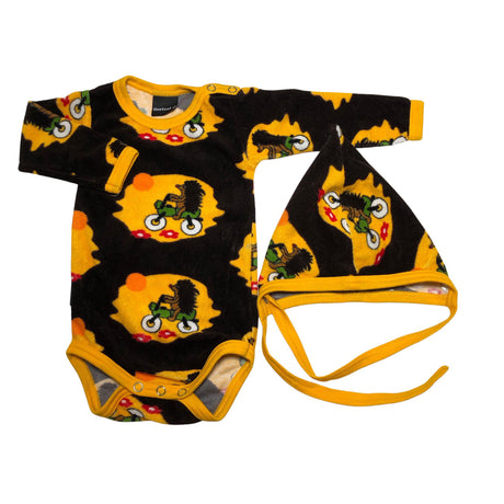 Unisex Metsola - Body, size 56 - 62 - Brown ()