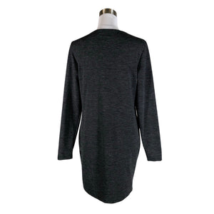 Unisex Selected - Tricot dress, size 38 - Gray (2)