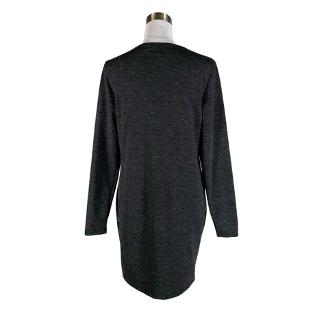 Unisex Selected - Tricot dress, size 38 - Gray (2)