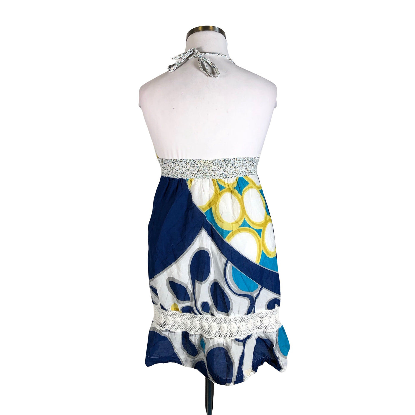 Unisex Roxy - Schiffon dress, size 42 - Blue (2)