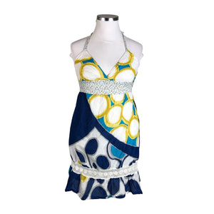Unisex Roxy - Schiffon dress, size 42 - Blue (1)