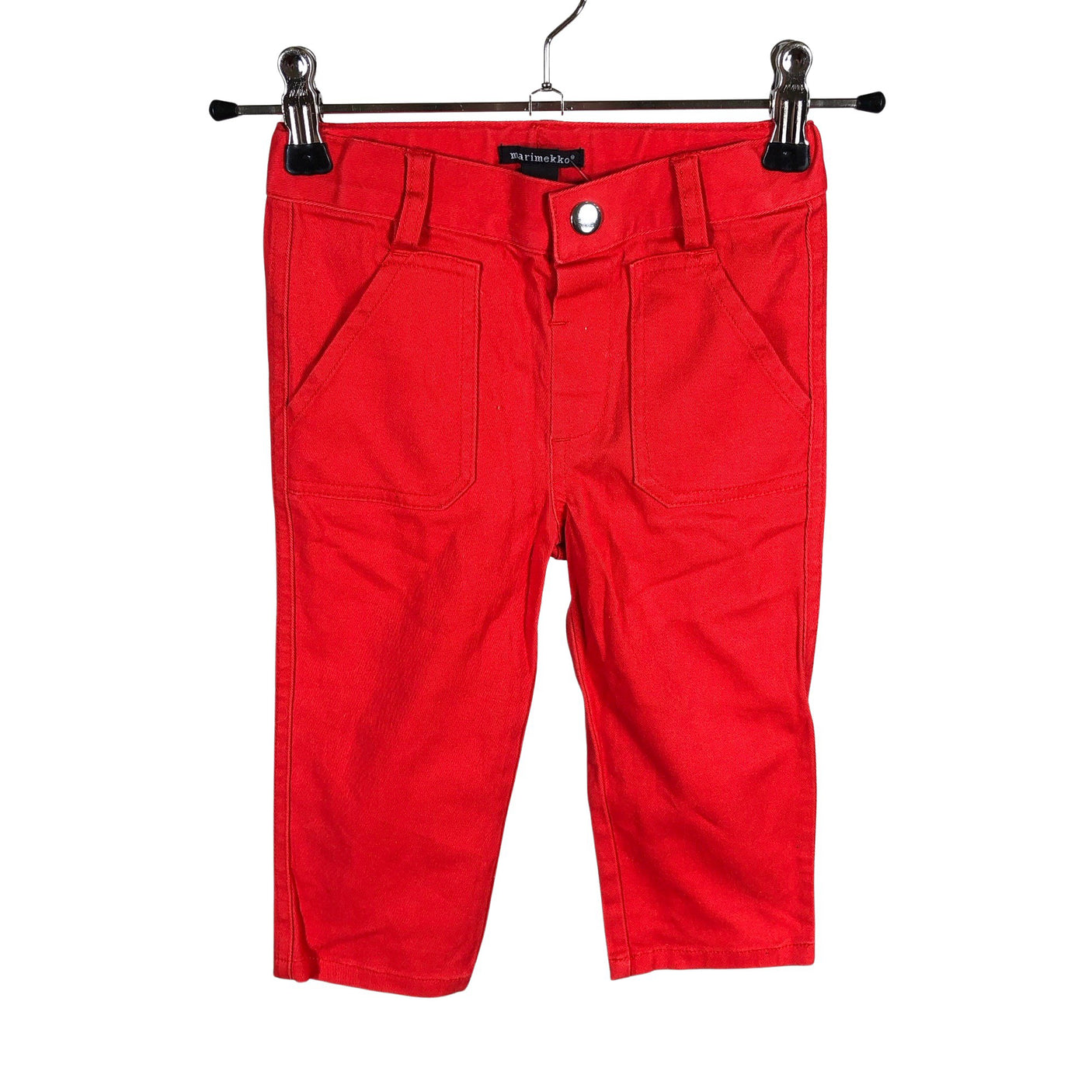 Unisex Marimekko - Jeans, size 80 - 86 - Red (1)