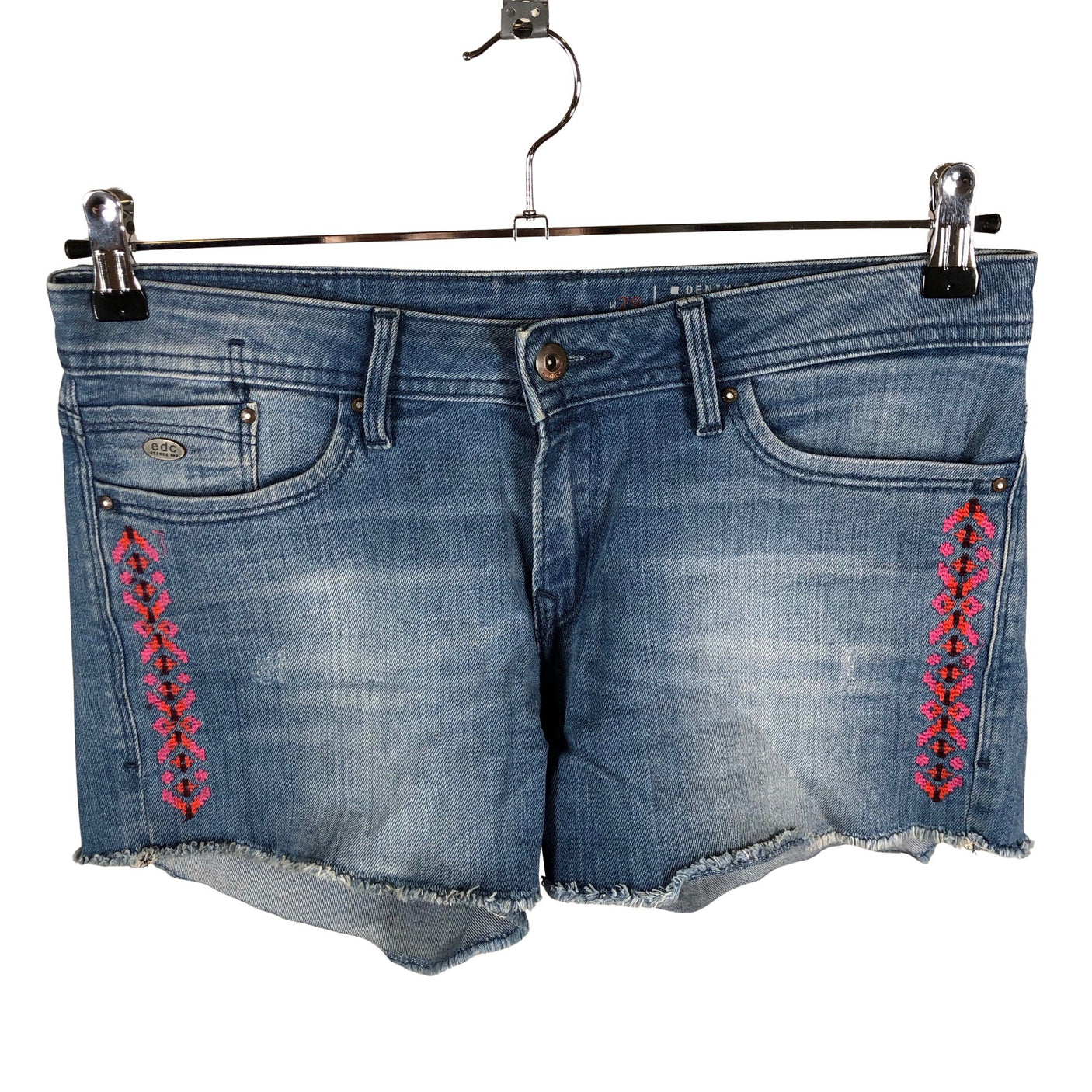 Unisex Esprit - Denim shorts, size W29 - Blue (1)