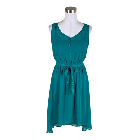 Unisex Esprit - Schiffon dress, size 36 - Green ()