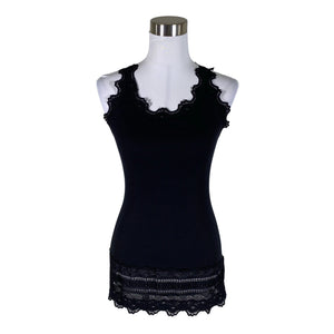 Unisex Rosemunde - Tricot tank top, size 38 - Black (1)