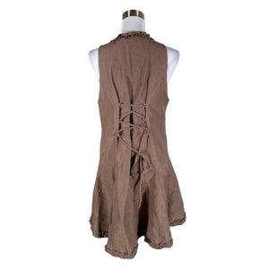 Unisex By Pia's Design - Dress, size 40 - Brown (2)