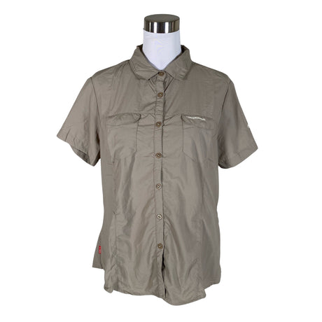 Unisex Craghoppers - Sports shirt, short sleeve, size 40 - Brown ()