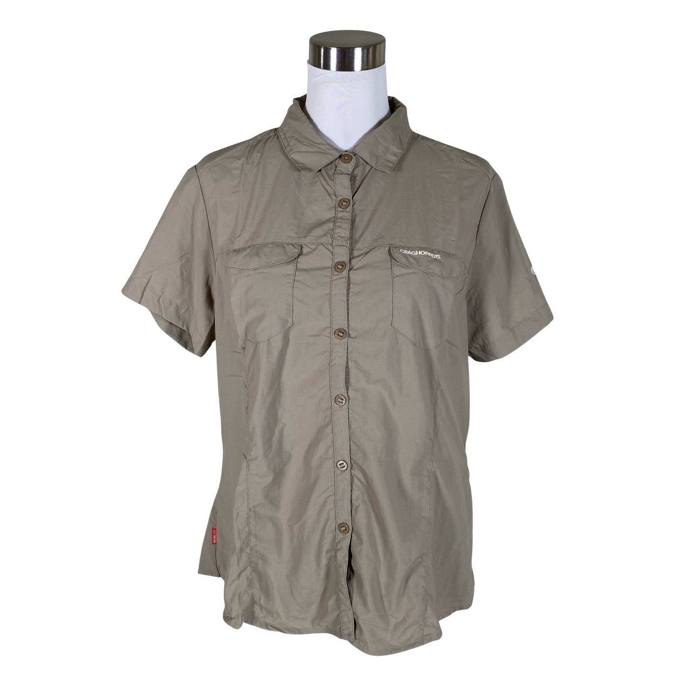 Unisex Craghoppers - Sports shirt, short sleeve, size 40 - Brown (1)