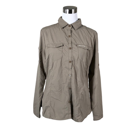 Unisex Craghoppers - Sports shirt, long sleeve, size 40 - Brown ()
