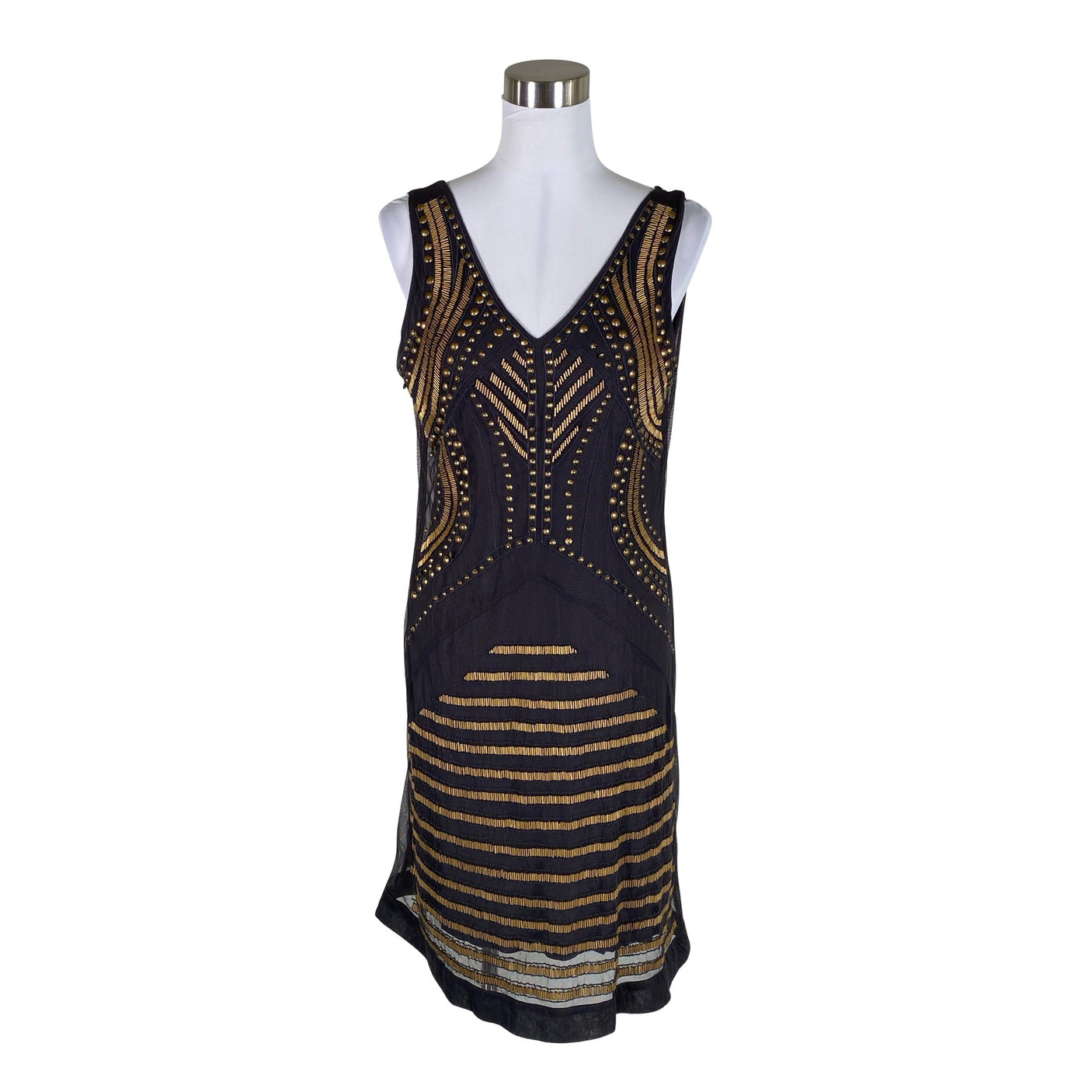 Unisex Nü - Tricot dress, size 40 - Gray (1)