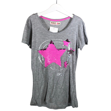 Unisex Desigual - T-shirt, size 146 - 152 - Gray ()