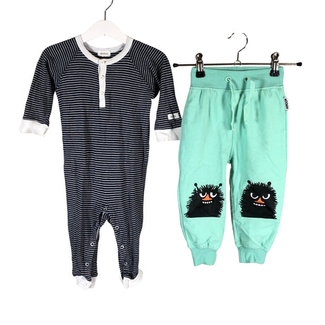 Unisex Newbie - Overalls, size 80 - 86 - Gray ()