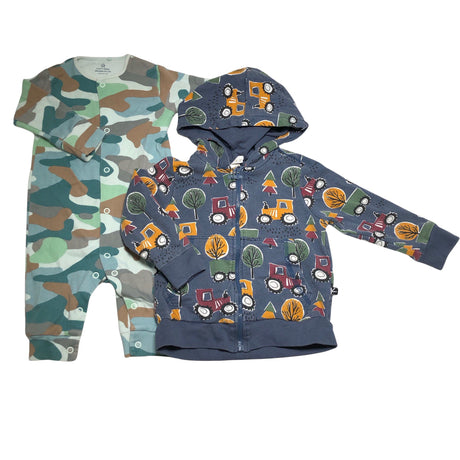 Unisex Keiki - Hoodie, size 62 - 68 - Blue ()