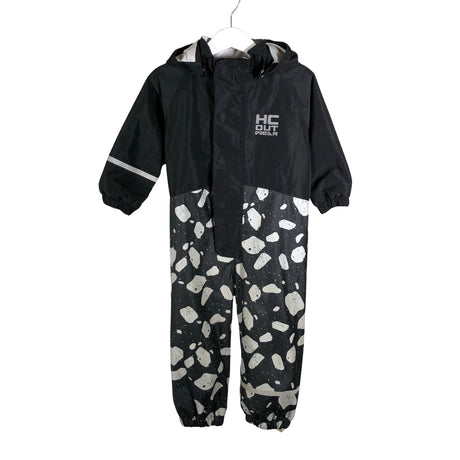 Unisex HC Kids wear - Rain overall, size 74 - 80 - Black ()