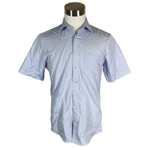 Unisex Seidensticker - Collared shirt, size M - Light blue (1)