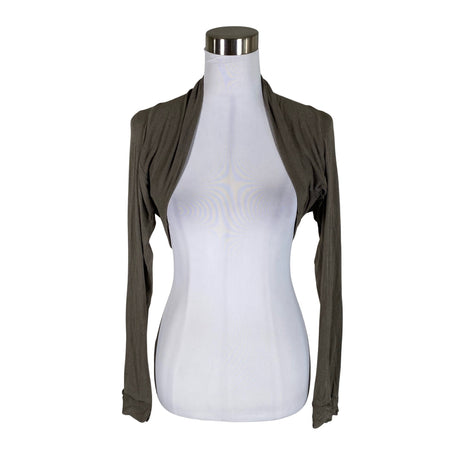 Unisex Siste's - Knit bolero jacket, size 40 - Gray ()