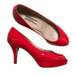 Unisex Guglielmo Rotta - Open toe high heel shoes, size 38 - Red ()