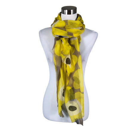 Unisex Marimekko - Scarf, size Maxi - Yellow ()