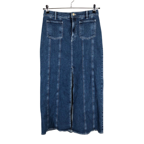 Unisex Baum und Pferdgarten - Denim skirt, size 38 - Blue ()