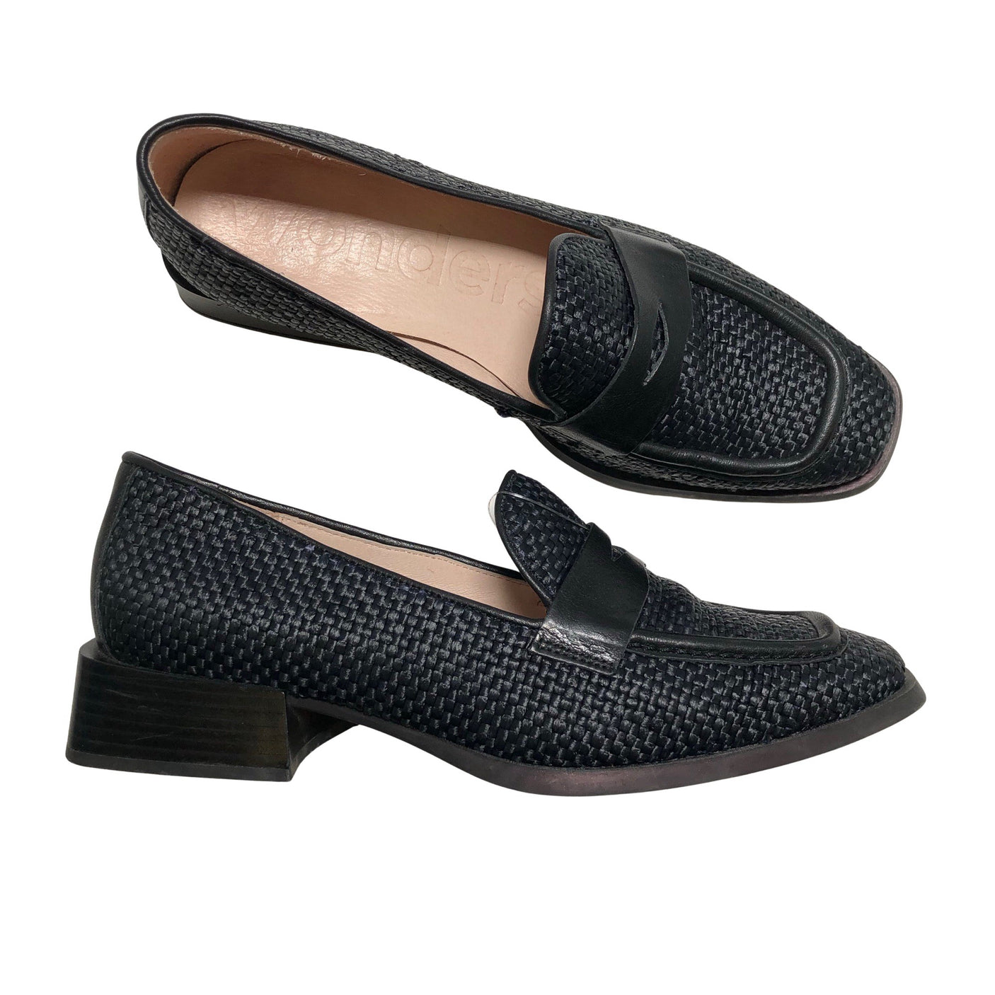Unisex Wonders - Loafers, size 37 - Black (1)