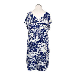 Unisex s.Oliver - Schiffon dress, size 46 - White (2)