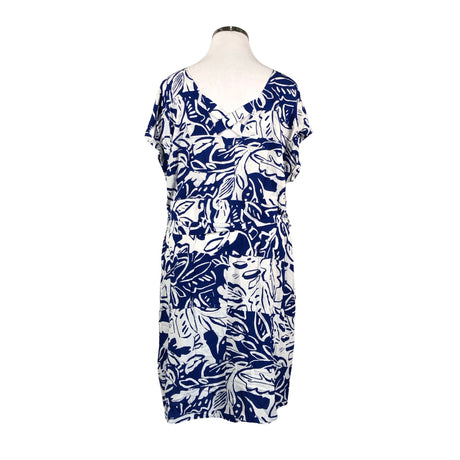 Unisex s.Oliver - Schiffon dress, size 46 - White (2)