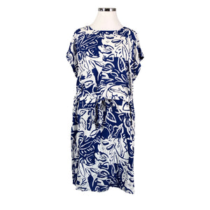 Unisex s.Oliver - Schiffon dress, size 46 - White (1)