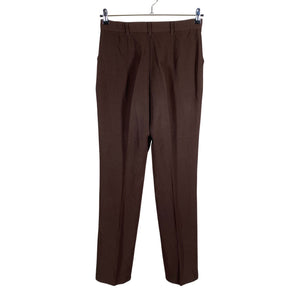 Unisex Voglia - Straight leg trousers, size 38 - Brown (2)