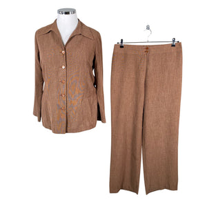 Unisex Voglia - Suit set, size 42 - Brown (1)