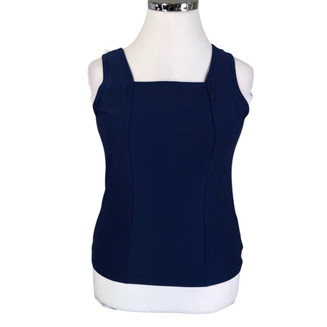Unisex Handmade - Tricot tank top, size 42 - Blue ()