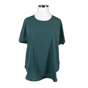 Unisex Zizzi - Short-sleeved blouse, size 42 - Green (1)