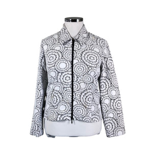 Unisex Joseph Ribkoff - Sweat jacket, size 42 - White (1)