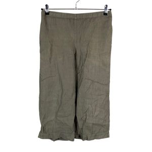 Unisex by basics - Capri pants, size 36 - Green (1)