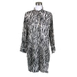 Unisex Milk Copenhagen - Schiffon dress, size 38 - Gray ()