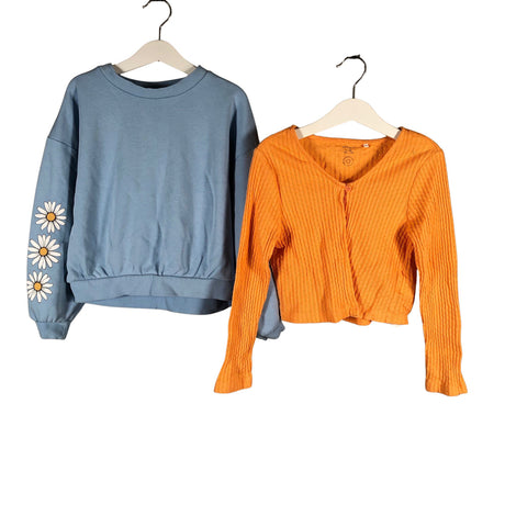 Unisex Lindex - Sweatshirt, size 122 - 128 - Light blue ()