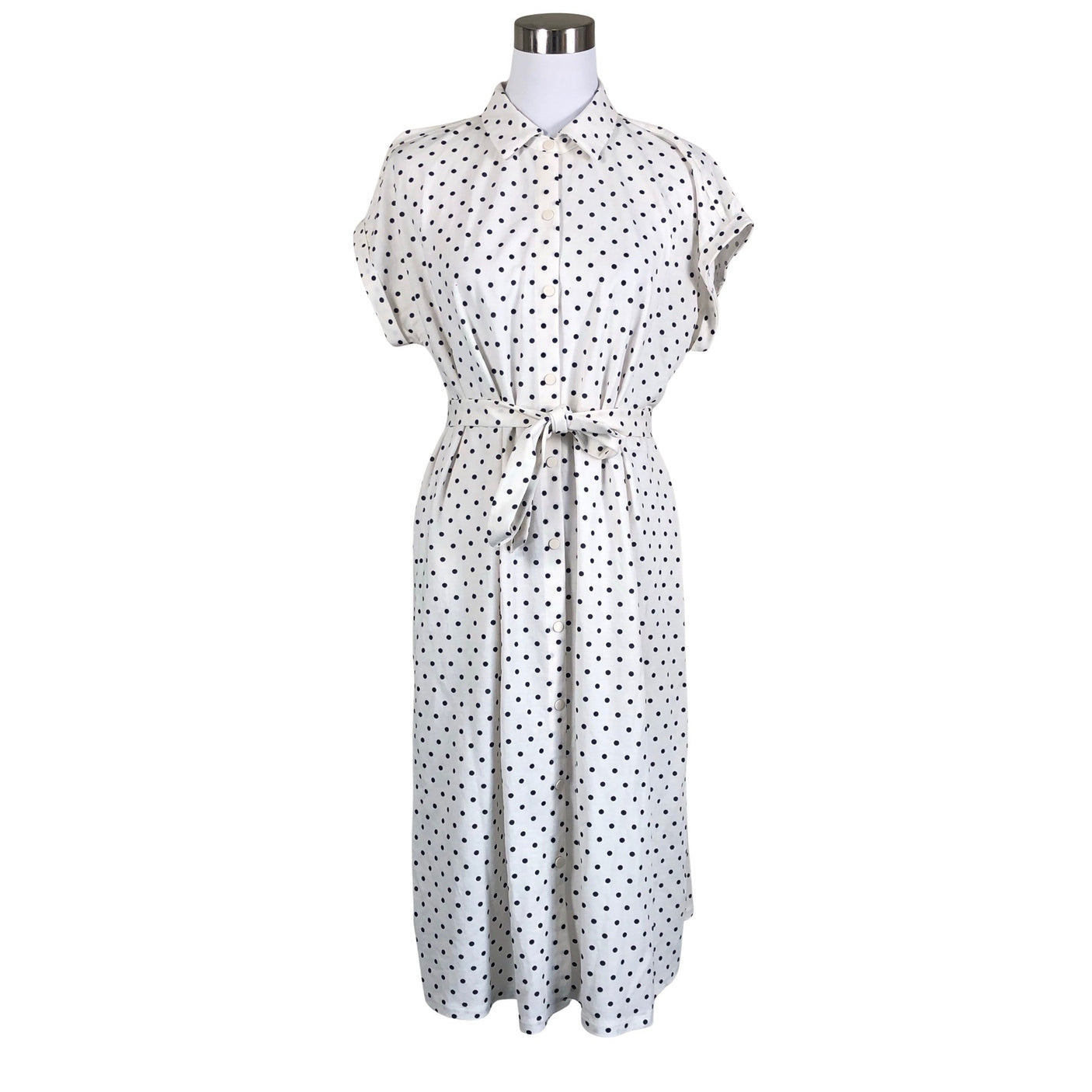 Unisex Cortefiel - Tricot dress, size 40 - Natural white (1)