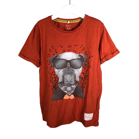 Unisex Name It - T-shirt, size 146 - 152 - Brown ()