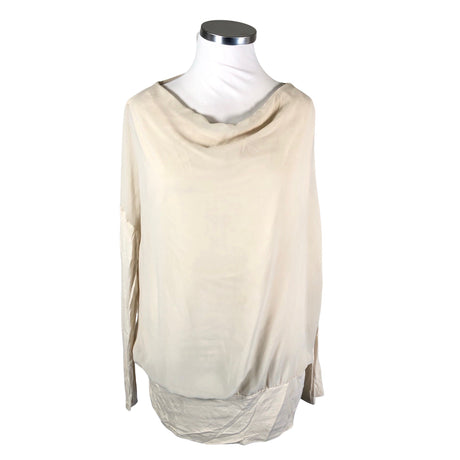 Unisex Tom Tailor - Schiffon tunic, size 44 - Beige ()