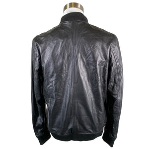 Unisex Philipp Plein - Leather jacket, size XL - Black (3)