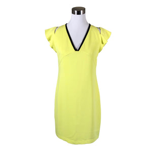 Unisex Pinko - Schiffon dress, size 36 - Yellow (1)