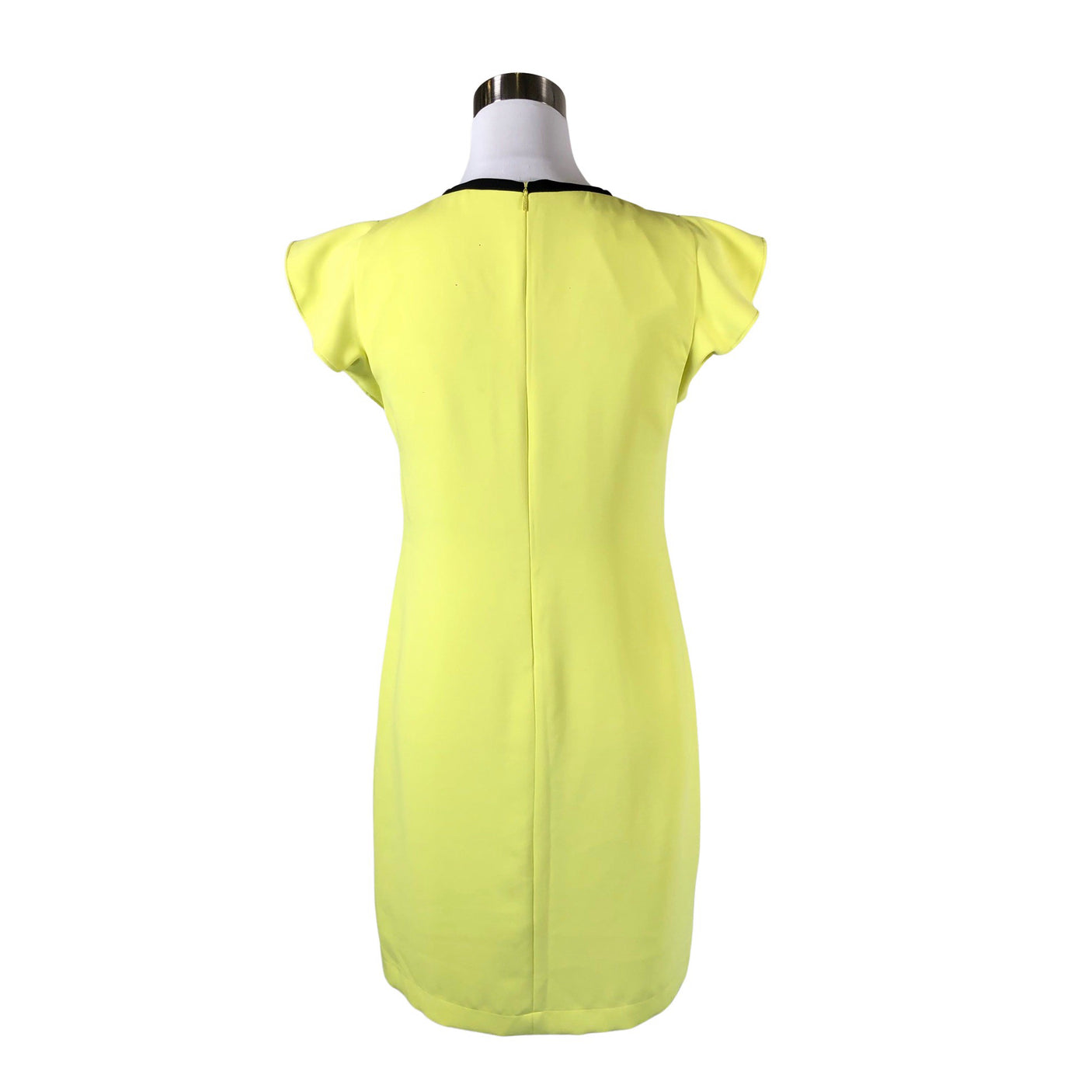 Unisex Pinko - Schiffon dress, size 36 - Yellow (3)