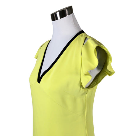 Unisex Pinko - Schiffon dress, size 36 - Yellow (2)
