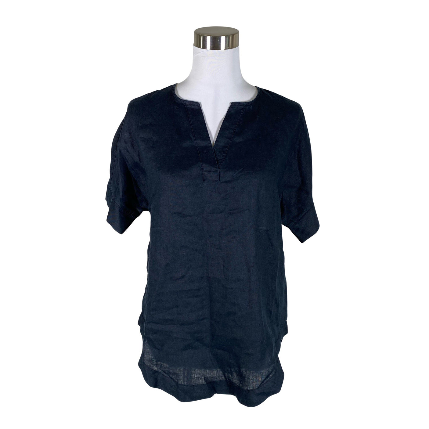 Unisex Marks&Spencer - Short-sleeved blouse, size 38 - Black (1)
